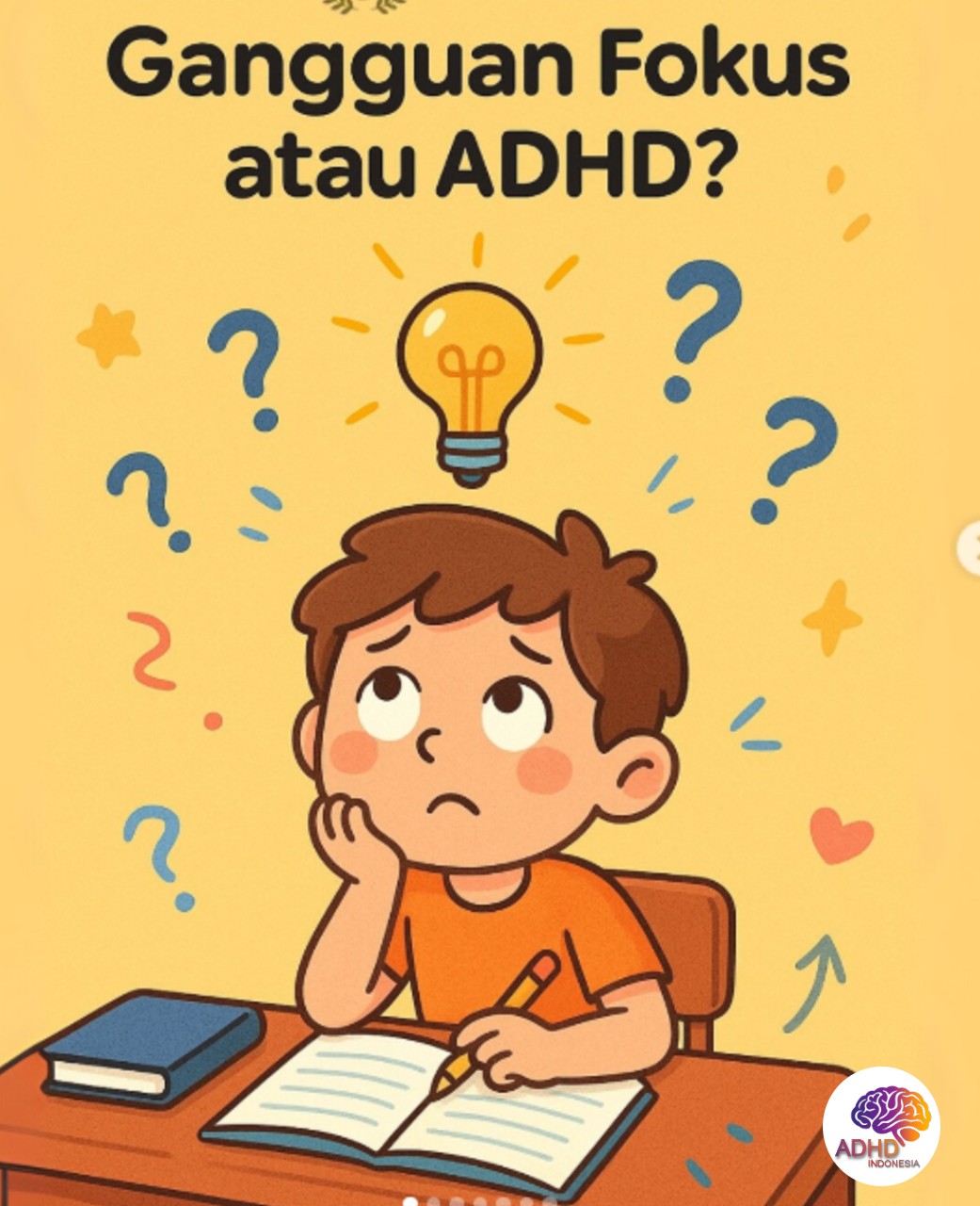 ADHD dan Kesulitan Fokus Anak: Edukasi untuk Keluarga di Kabupaten Wonogiri