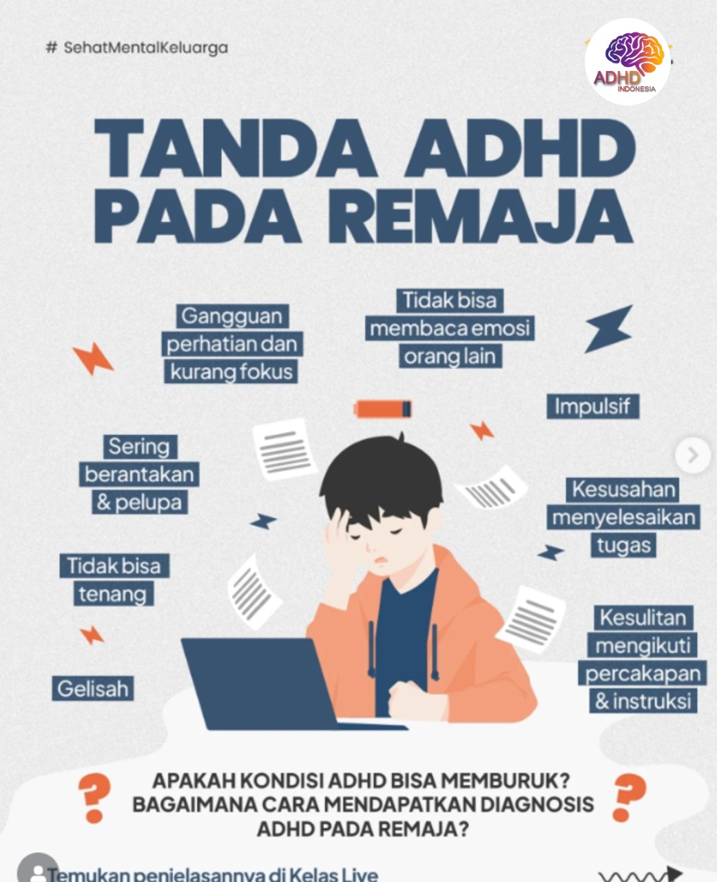 Screening ADHD Non-Diagnostik: Edukasi Awal bagi Orang Tua di Kabupaten Wonogiri